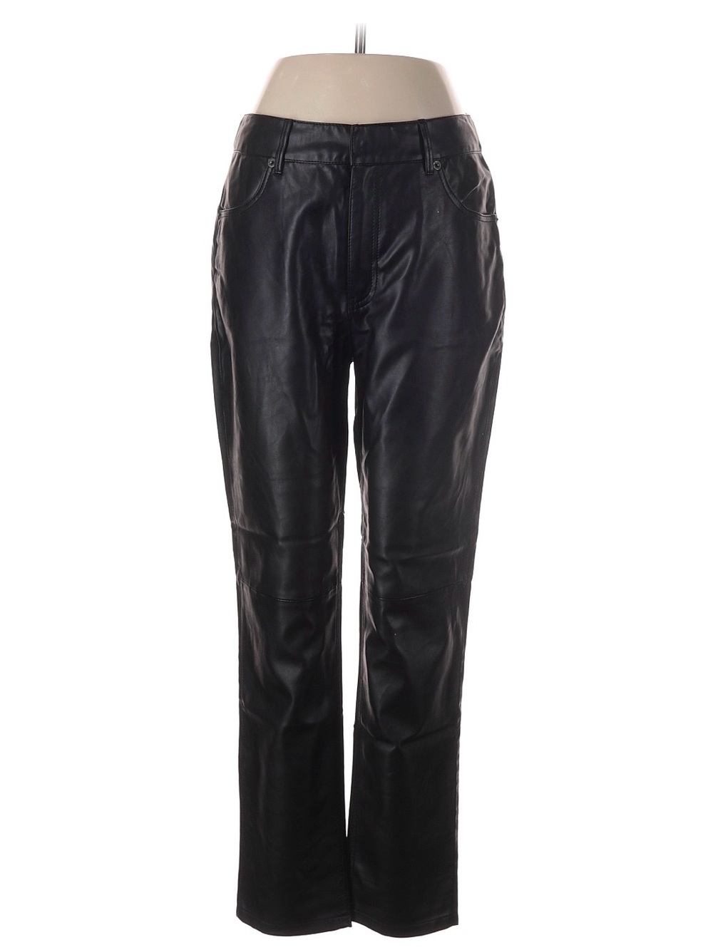 We The Free Free People Faux Black Leather Pants Regular style Women Size 28